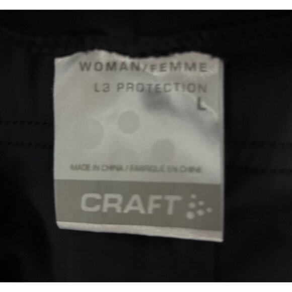 Craft Women L3 Protection Cycling Black Tights with Padding Size L - Picture 3 of 6